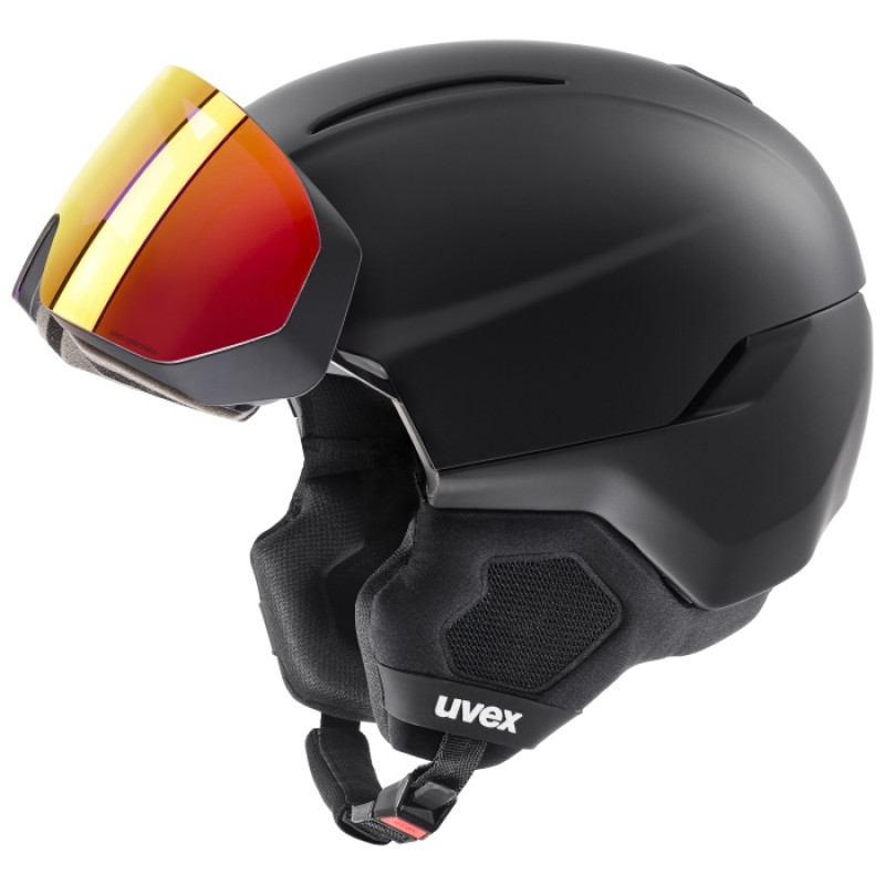 UVEX Horizon CV casco de esquí, negro, 55-59 cm (56/6/341/10)