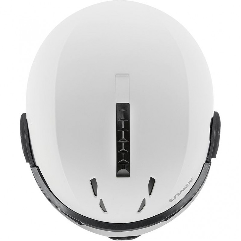 UVEX Instinct Visor casco de esquí, negro/blanco, 53-55 cm (56/6/260/50)