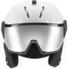 UVEX Instinct Visor casco de esquí, negro/blanco, 56-58 cm (56/6/260/50)