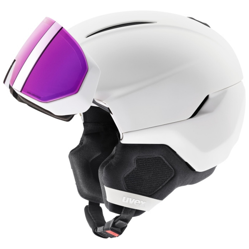 UVEX Horizon CV casco de esquí, blanco, 55-59 cm (56/6/341/11)