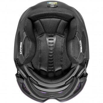 UVEX Horizon CV casco de esquí, negro, 59-62 cm (56/6/341/10)