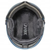 UVEX Wanted Visor casco de esquí, Piedra/Azul, 58-61