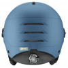 UVEX Wanted Visor casco de esquí, Piedra/Azul, 58-61