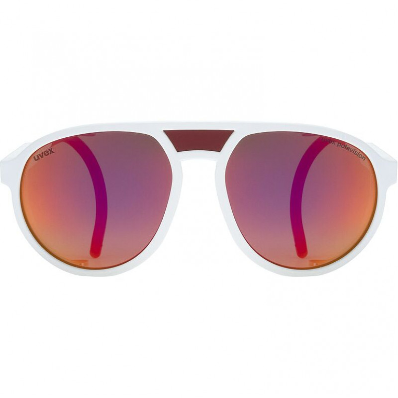 UVEX MTN Classic P gafas de sol deportivas, blanco