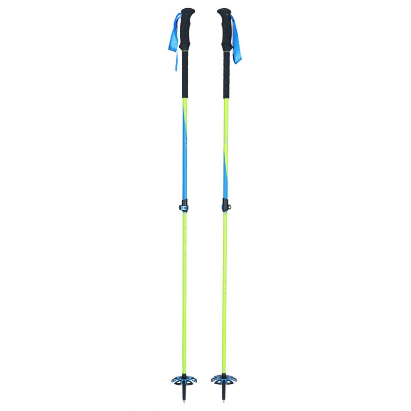 VIKING Lumi Pro bastones de esquí de travesía para adultos, verde