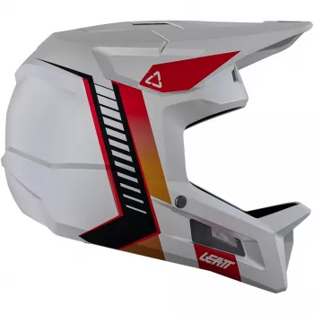 LEATT MTB Gravity 2.0 V26 casco de bicicleta integral, XL, blanco