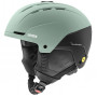 Casco de esquí UVEX Stance MIPS 54-58, negro/verde