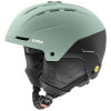 Casco de esquí UVEX Stance MIPS 51-55, negro/verde