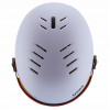 Casco de esquí infantil UVEX Rocket jr. Visor 54-58, lavanda