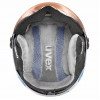 Casco de esquí infantil UVEX Rocket jr. Visor 54-58, lavanda