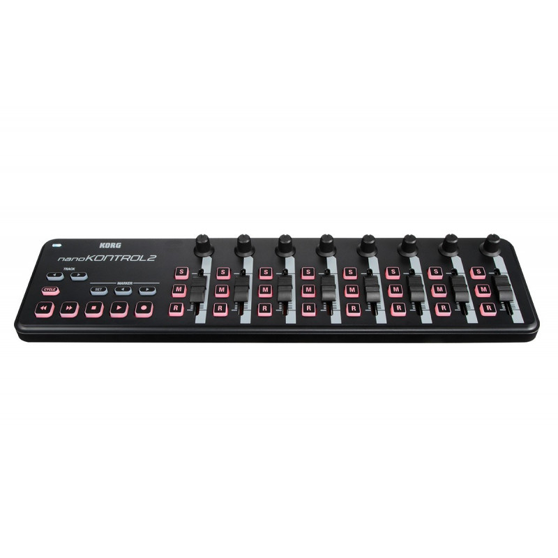 Controlador USB-MIDI Korg nanoKONTROL2, negro