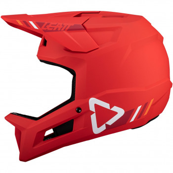 Casco de bicicleta integral para niños Leatt MTB Gravity 1.0 Junior V25 XXS, Fire