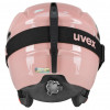 Set de casco de esquí para niños UVEX Viti 46-50, rosa
