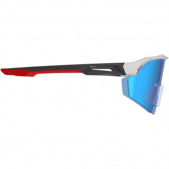 Gafas de bicicleta Leatt SpeedViz Lite Iriz Cryztal, azul/blanco