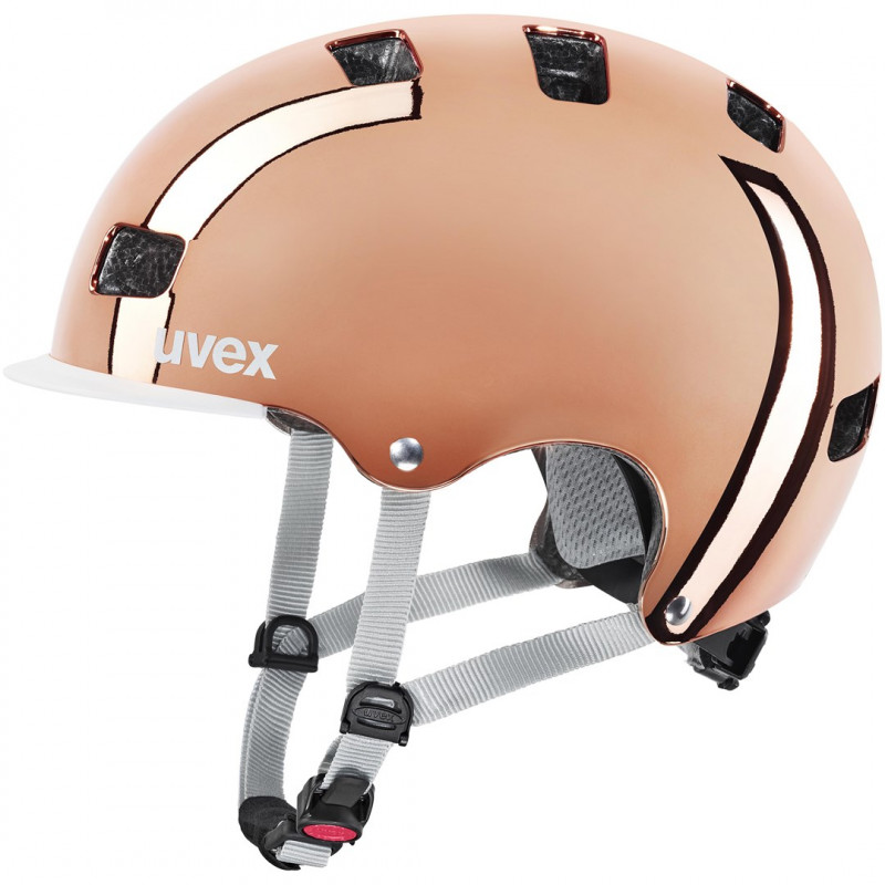 Casco de bicicleta UVEX HLMT 5 Bike Pro, marrón, 55-58