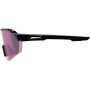 Gafas de bicicleta Leatt RideViz Lite Iriz Cryztal, negro satinado