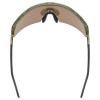 UVEX Flowline gafas deportivas para niños, sin montura, verde