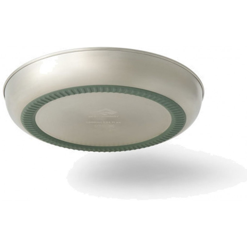 Sea To Summit Detour plato de acero inoxidable, verde