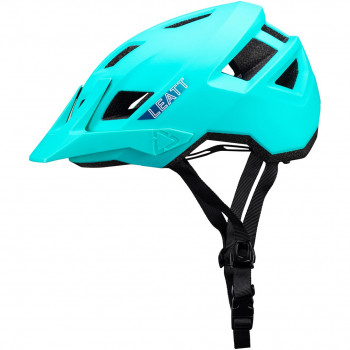 Leatt MTB AllMtn 1.0 Junior V24 casco de bicicleta para niños, XS, aqua