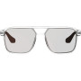 Leatt TheViz Pyrenees Polarized gafas de bici, transparente/plata