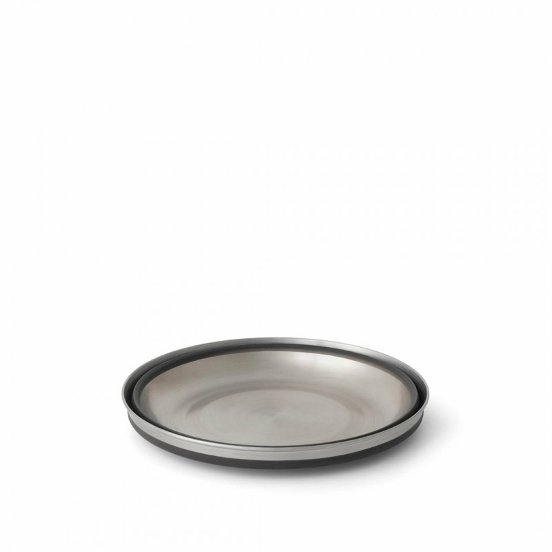 Bol plegable de acero inoxidable Sea To Summit Detour L, negro