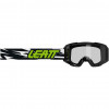 Leatt Vizion 2.5s gafas de bicicleta para niños, negro/amarillo neón
