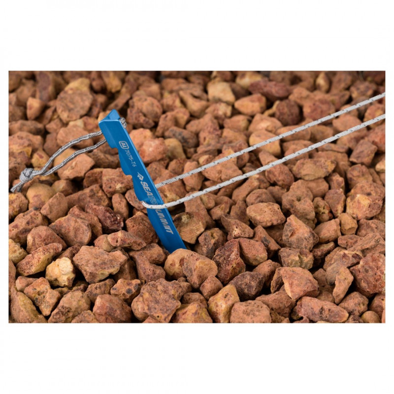 Sea to Summit Ground Control Light piquetas, aluminio, azul, 6 uds.