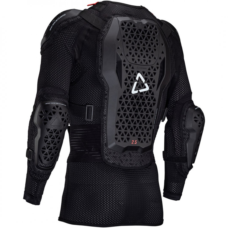 Leatt Body Protector 2.5 protector de pecho y espalda, negro, XXL