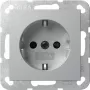 Toma de corriente GIRA 418326 Schuko SH SRK System 55 F Al