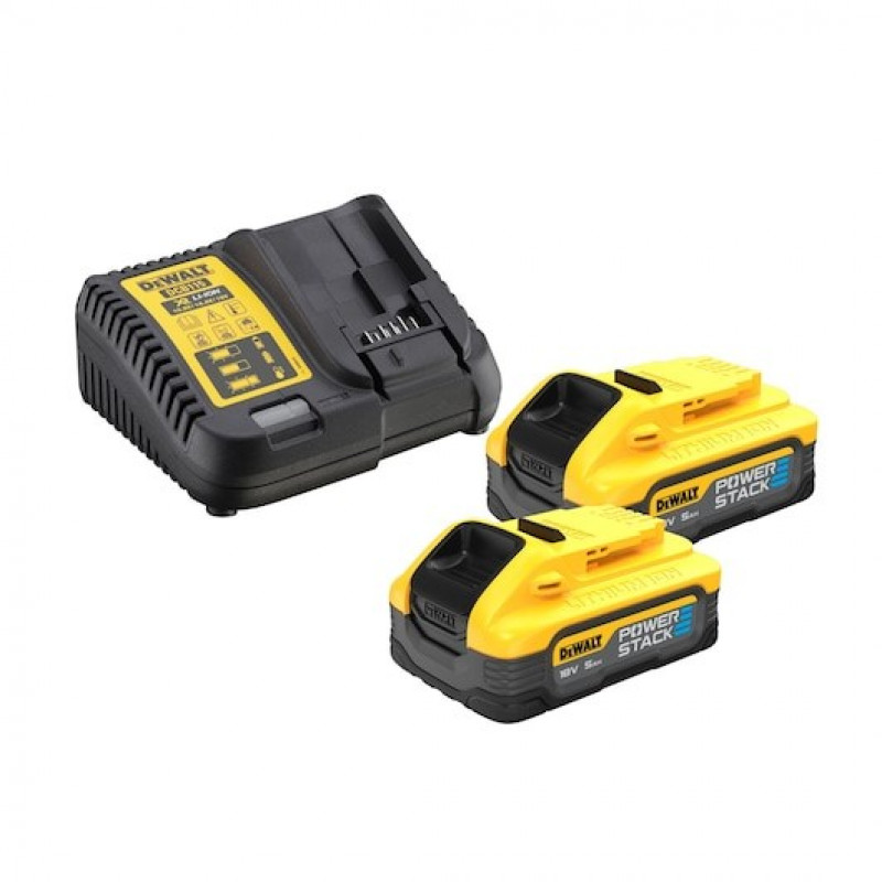 Set combinado de herramientas DeWalt DCK2050H2T-QW DCD805 + DCF850, 18 V, 2 x 5,0 Ah batería