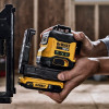 Láser de líneas cruzadas DeWalt DCLE34031D1-QW 3x360°, verde, 40 m, 18 V, 2 Ah batería, maletín TSTAK
