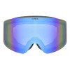 Gafas de esquí UVEX Provoqe FM, negro, lente azul