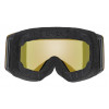 Gafas de esquí UVEX Provoqe FM, negro, lente azul