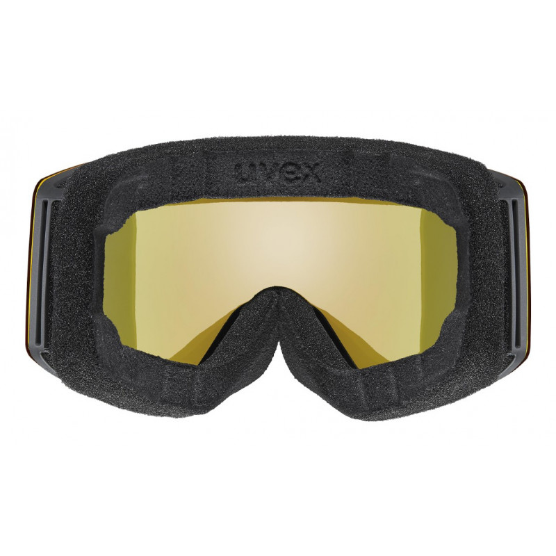 Gafas de esquí UVEX Provoqe FM, negro, lente azul