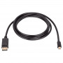 Akyga AK-AV-15 Cable DisplayPort (conector macho) a Mini DisplayPort (conector macho), 1,8 m, negro