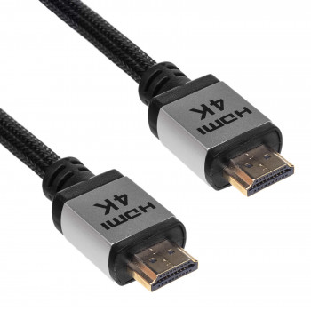 Akyga AK-HD-30P Cable HDMI v2.0, High Speed con Ethernet, 4K, 3 m, negro