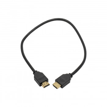 Akyga AK-HD-05A Cable HDMI High Speed con Ethernet, HDMI 1.4, 0,5 m, negro