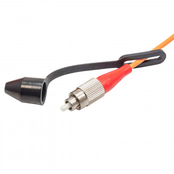 Akyga AK-FC-02 Cable de conexión de fibra óptica FC a FC simplex, 30 m, naranja