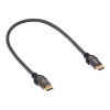 Akyga AK-HD-05S Cable HDMI 2.1 apantallado, 48 Gbps, 8K@60Hz, 4K@120Hz, 0,5 m, negro