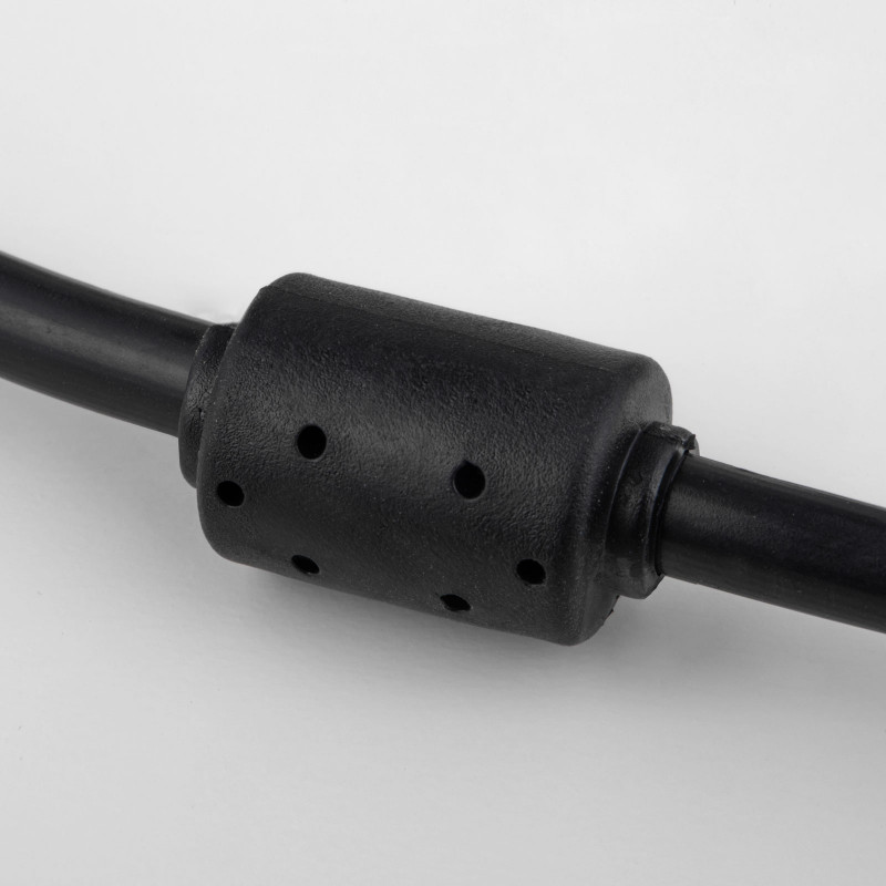 Akyga AK-AV-14 Cable VGA (M) a VGA (M), D-Sub de 15 pines, 5 m, negro