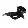 Akyga AK-DC-03 Cable de alimentación USB-A conector macho a DC 3,5 x 1,35 mm conector macho, 0,8 m, negro
