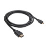 Akyga AK-HD-15R Cable HDMI a Micro HDMI v1.4, 1,5 m, negro