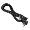 Akyga AK-NB-10A Cable de alimentación CEE 7/7 a IEC C5, CCA 3x0,5 mm², 3 m, negro