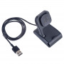 Akyga AK-SW-26 Soporte de carga magnético para Fitbit Versa 3 / Sense, USB-A, 1 m