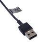 Akyga AK-SW-26 Soporte de carga magnético para Fitbit Versa 3 / Sense, USB-A, 1 m
