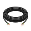 Akyga AK-SC-E31 Cable de carga para VE sin conector, monofásico 32 A, 3x 6 mm² + 2x 0,75 mm², 450/750 V, 5 m, negro
