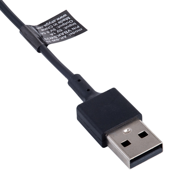 Akyga AK-SW-29 cable de carga para Fitbit Charge 3 / 4, USB-A, 1 m