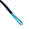 Akyga AK-OT-01C cable de alimentación con extremo abierto CEE 7/7 (Schuko), cobre 3 x 0,75 mm², 1,5 m, negro