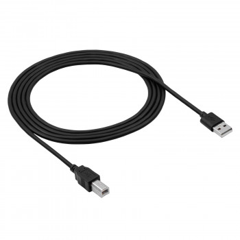 Akyga AK-USB-04 cable de impresora USB 2.0 USB-A (M) a USB-B (M), 1,8 m, negro