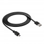 Akyga AK-USB-03 cable USB 2.0 USB-A (M) a Mini-USB-B 5-Pin (M), 1,8 m, negro